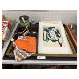 Water Colors, Vases, Wall Shelf