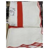 Vintage Embroidered Quilt