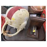 Football Helmet with Bookends