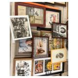 Framed Celebrity Photographs