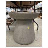 Modern Style Birdbath