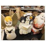 (3) Vintage Lighted Blow Molds