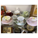 Shelley and Chinaware Cups and Saucers