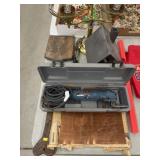 Desk Light, Detail Sander, Copper Sheet Metal