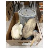 Duck Decoys, Bait Bucket