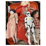 Dolls with Action Figure
