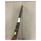 Carved Wood Walking Stick