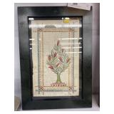 Framed Emily Smucker Folk Art