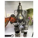 Pewter Pub Pots with Dispenser