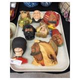 Chalkware Wall Plaques