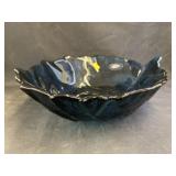Blenko Art Glass Center Bowl