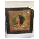 Framed Native American Print