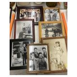 Framed Celebrity Photographs