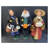 (3) Byers' Choice Dolls