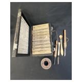 Vintage First Aid Kit with Scalpels