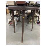 19th Century Morticed Leg Table