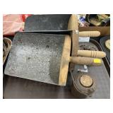 Galvanized Feed Scoops, Mouse Trap