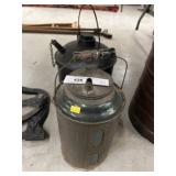 Glass and Steel Fuel Cans