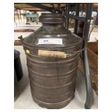 Vintage Pressed Steel Fuel Can