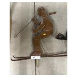 Copper Weathervane Topper