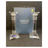 (2) Waterford Crystal Candlesticks