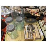 Canning Jars, Primitive Utensils