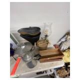 Ash Buckets, Cheese Boxes, Pewter