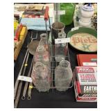 Milk Bottles with Carrier