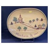 Jeff White Redware Plate
