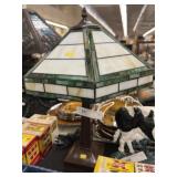 Slag Glass Table Light