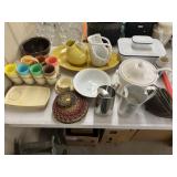 Serving Dishes, Pitchers, Tumblers