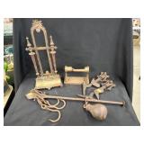 Paper Holder, Door Latches, Beam Scale