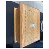 Oak Bible Box