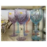 (8) Waterford Crystal Water Goblets