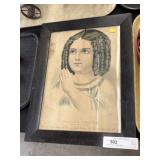 Currier & Ives 'Evening Prayer'