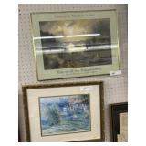 (2) Framed Prints