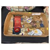 Fireman and Fraternity Pins