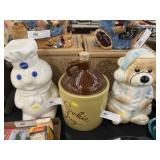 (3) Decorative Cookie Jars