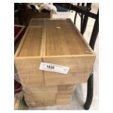 New Wood Storage Boxes