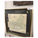 Framed Map of West Hempfield
