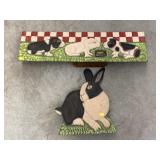 (2) Menno Folk Art Stand-Ups