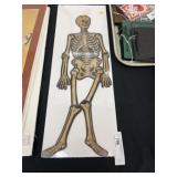 Vintage Die Cut Skeleton