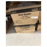 (6) Boxes of 2' X 2' Gauze
