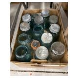 Blue Canning Jars