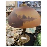 Satin Glass Table Light