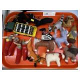 Plush Ornaments with Diecast Truck