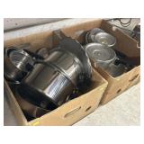 (2) Boxes of Cookware