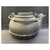 Unmarked Cast Iron Teapot