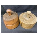 (2) Wood Butter Prints
