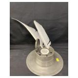 19th Century Pewter Inkwell